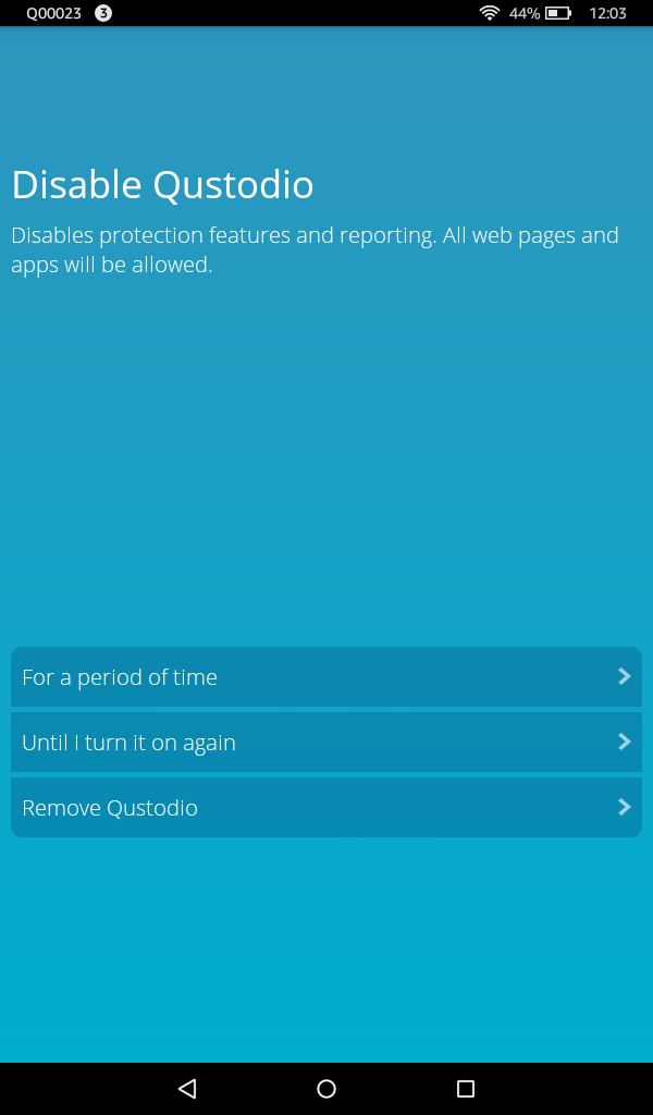 remove qustodio from iphone