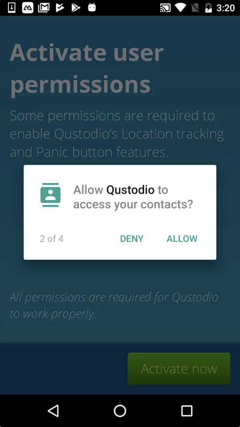 install qustodio android