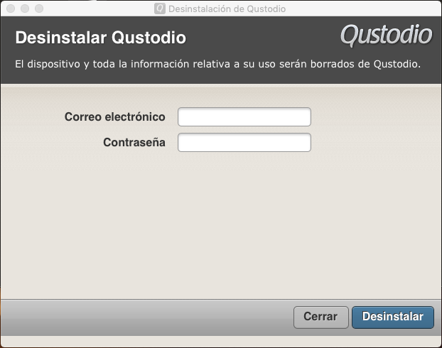 how to uninstall qustodio on mac