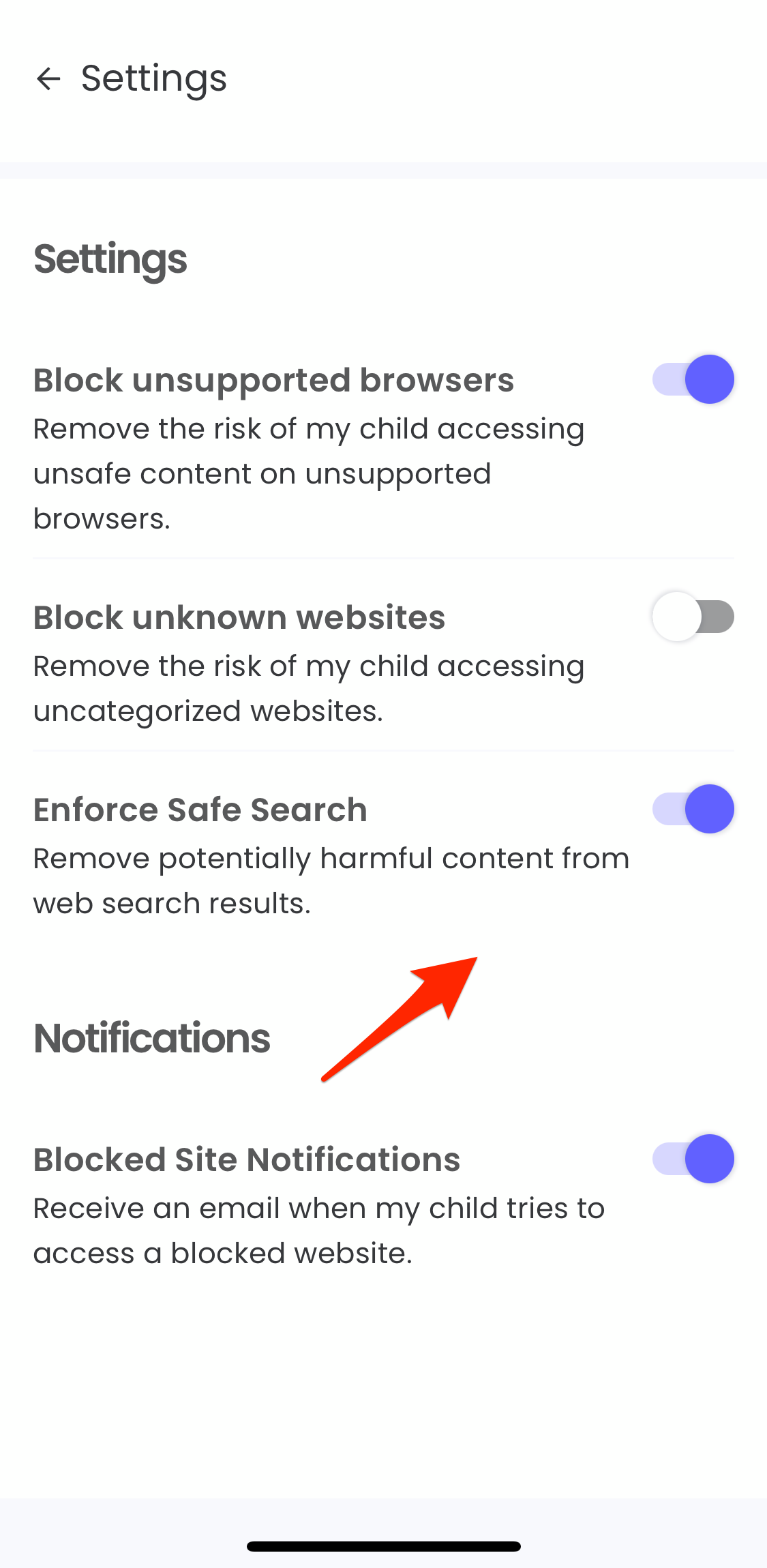 Kid-Safe Browsers and Search Sites